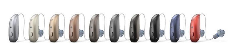 Resound Vivia hearing aid colours