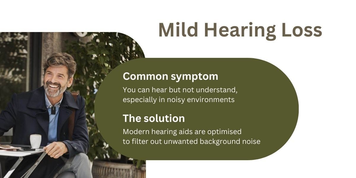 Mild hearing loss common symptom and solution